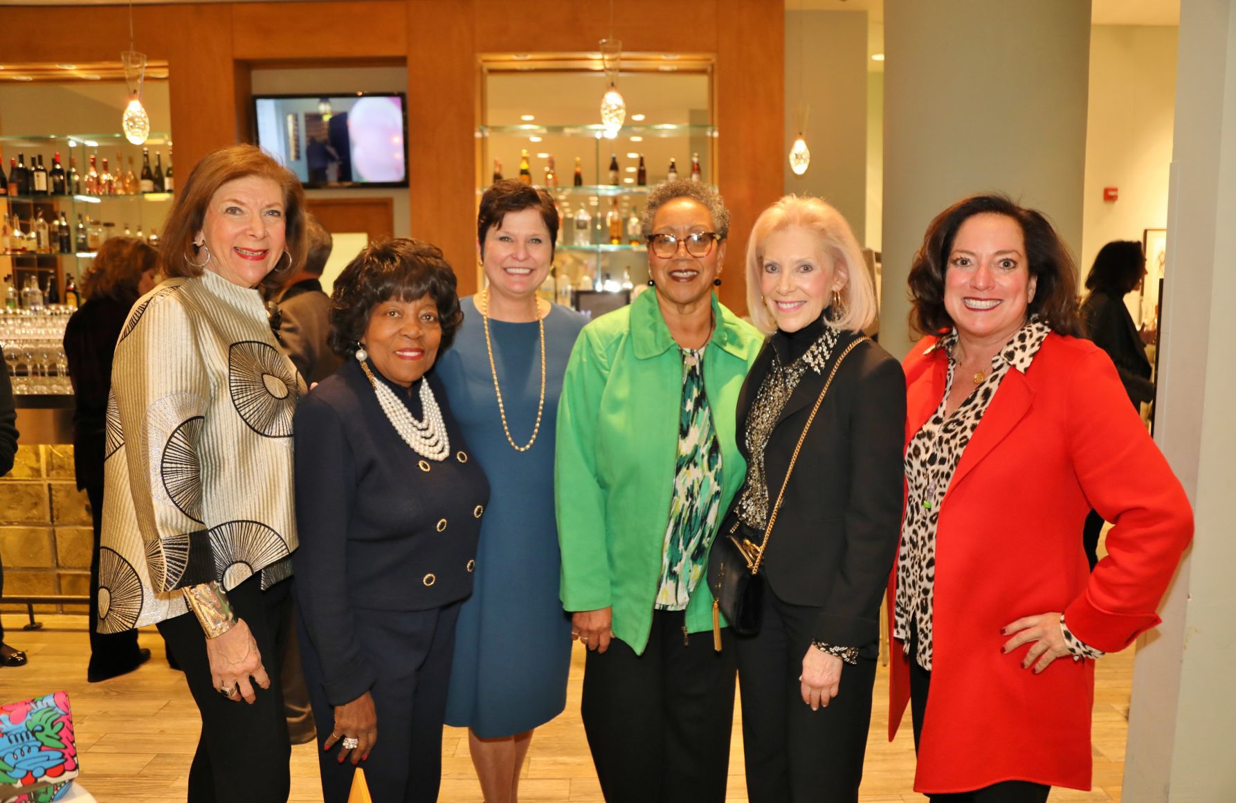 Phyllis Landsdorf, Peggy Lewis Lecompte, Dolores Malcolm, Joan Berkman, Elizabeth Mannen